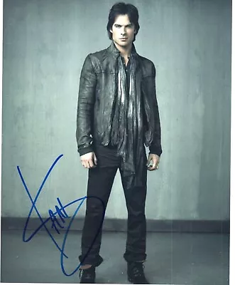 Signed Ian Somerhalder The Vampire Diaries Damon 8x10 Authentic Photo With COA • $12.99