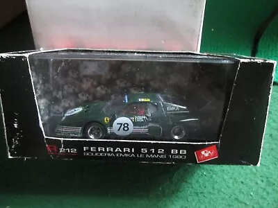 Brumm R212 Ferrari 512 Bb (1:43 Scale) Boxed Lot E83 • £4.99