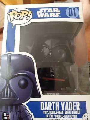 Funko Star Wars Darth Vader 4 Inch Bobble Pop Vinyl Figure - 2300 • £5