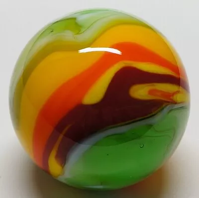 Winlock Marbles ~ Handmade Glass Marbles ~ Lampwork Art Marble ~ 27/32 Inch • $10