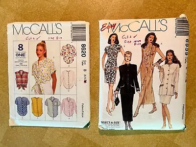McCall's Patterns ~ ALL CUT Patterns Are Size 8-10 * ~ * ~ * ~ * ~ Listing 8810 • $9.99