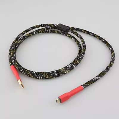 Hifi Micro USB Data Cable USB Type A To Micro B Audio Line For Computer DAC • $21.15