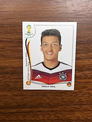 2014 Panini FIFA World Cup Stickers Mesut Ozil #499 QUANTITY Germany Brazil • $1.75