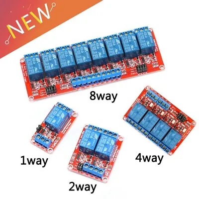 1 2 4 8 Channel 12V Relay Module Board Shield With Optocoupler Level Trigger • $4.15