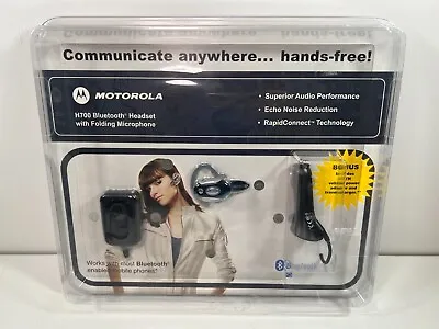 Motorola Original Bluetooth Headset H700 Over The Ear NEW FACTORY SEALED • $79.99