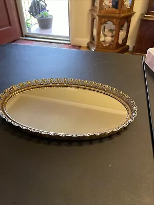 Vintage Mirrored Vanity Tray Set • $25