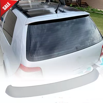 Rear Roof Spoiler Wing Unpainted For Volkswagen VW Golf 4 IV MK4 R32 1998-2004 • $113.99