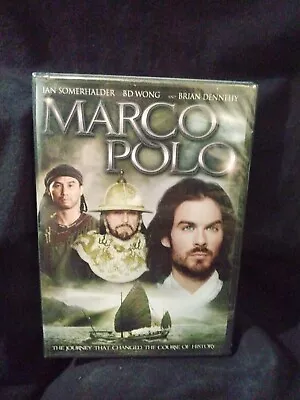 MARCO POLO DVD NEW SEALED 2006 3hr MINI SERIES - Ian Somerhalder Brian Dennehy • $7