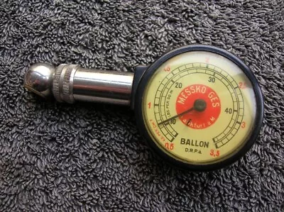 50 Psi 3.5 Ballon Messko Tire Pressure Gauge Mb Vw Porsche 356 911 Mb Bmw Vw ? • $356