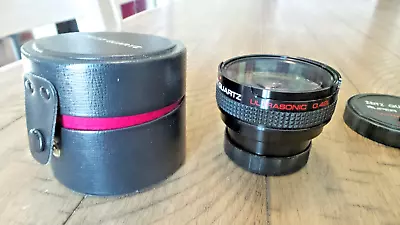 ZEITZ Quartz Super Wide ULTRASONIC 0.42X Camera Lens With Lens Caps And Case. • $18.50