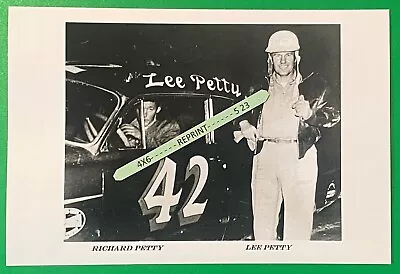 Found PHOTO NASCAR Race Car Driver LEE PETTY With His Son KING RICHARD PETTY • $3.99