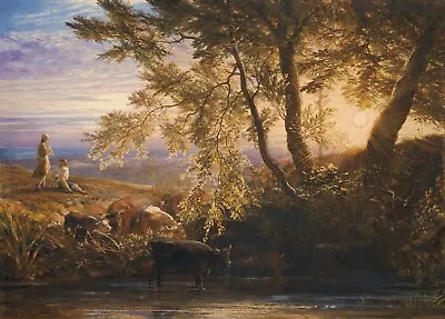 £48.66 • Buy Samuel Palmer :  The Setting Sun  (c.1862) — Giclee Fine Art Print
