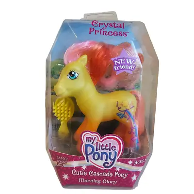 Hasbro My Little Pony Crystal Princess Morning Glory Cutie Cascade New MLP 2006 • $16.56