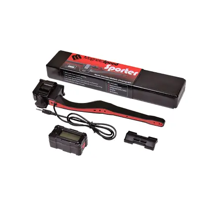 MagnetoSpeed Sporter Chronograph Fits Centerfire Rifles Black/Red - MS_SPT • $273.99