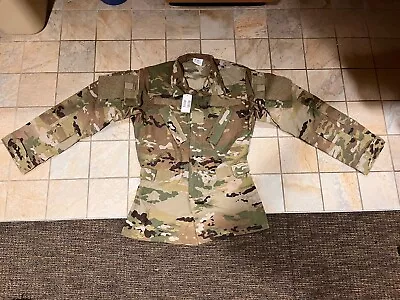 US ARMY OCP MULTICAM Flight Combat Aircrew Coat Small Regular New • $35