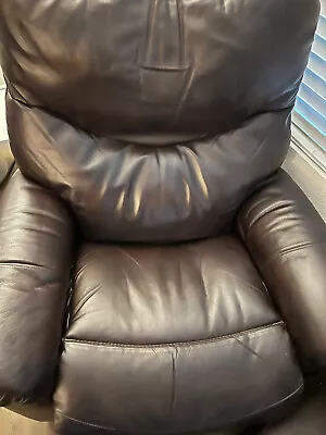 La-Z-Boy Leather Recliner - James • $699.99