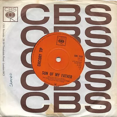 £4.95 • Buy Chicory Tip-Son Of My Father   7  Vinyl 45rpm Single CBS Records 1971