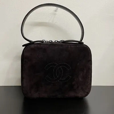 Chanel Kelly Vintage Bag Suede • $1685