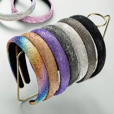 Diamond Headbands Alice Bands Jewel Gems Hair Band Women Girl Ladies Handmade UK • £6.44