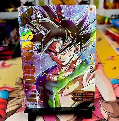 Goku CP Dragon Ball Heroes Premium Holographic Card Ultra Instinct ✨ • $10.50