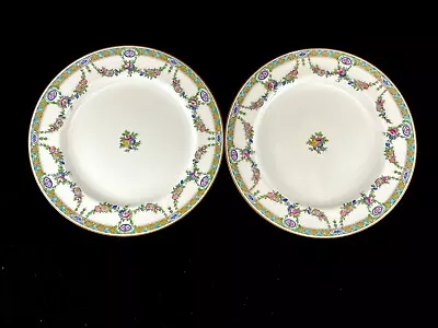 2 Antique Early 20th Century Minton B935 Tiffany & Co 10 1/4  Dinner Plate • $52.49