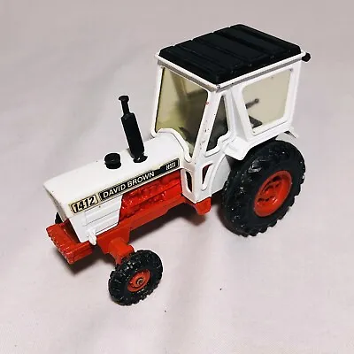 Vintage  Corgi Toys Model  David Brown  1412 Case Tractor 1:32 • $24.99