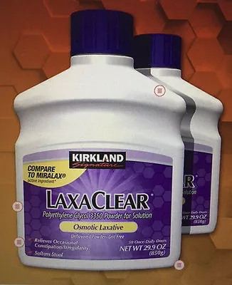 🔥Kirkland Signature Miralax(Generic) Laxative-100 Doses🔥Free Discrete Shipping • $35.99