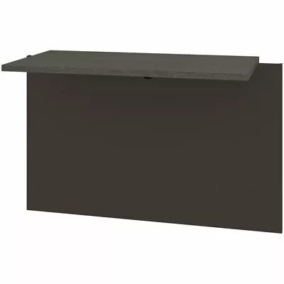 Bestar Prestige Plus Desk Bridge In Bark Gray And Slate • $130.90