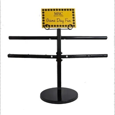 2 Tier Jewelry Display Tree Stand Metal Bracelet Holder Hanger Organizer Rack • $27.99