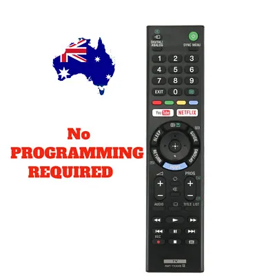 $10.99 • Buy Replacement SONY BRAVIA TV NETFLIX Universal Remote Control LCD LED Series HD 4K