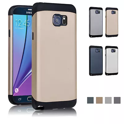 Armor ShockProof Tough Strong Case Cover For Samsung Galaxy Note 5 & S6 Edge+ 4G • $6.99