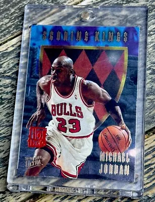 1995 Ultra Scoring Kings #4 Michael Jordan Bulls Hof Goat Rare Insert • $89.38