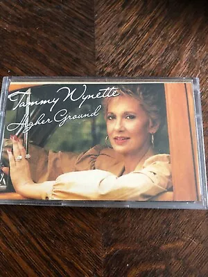 Tammy Wynette Higher Ground Cassette Tape 1987 Paper Label Epic Cbs Uk • £6.99