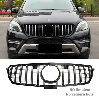 For 12-15 Mercedes W166 ML-Class ML350 400 550 AMG GT Grille Front Bumper Grill • $85.82