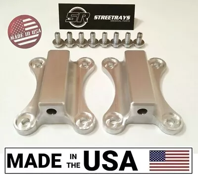 [SR] Billet LS1 Solid Engine Mounts Motor Chevy Camaro Z28 WS6 Trans Am 98-02 • $97.68