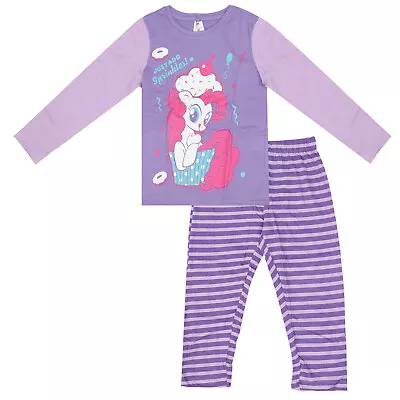 Girls Character Pyjamas My Little Pony Pj Set Night Sleep Wear 2-10 Years New • £6.99