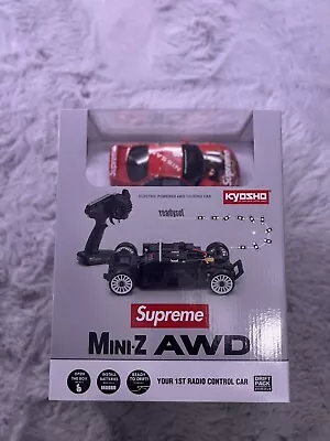 Supreme Kyosho Mini-Z AWD Nissan Skyline Nismo R33 RC Car Readyset FW22 Red NEW! • $389.99