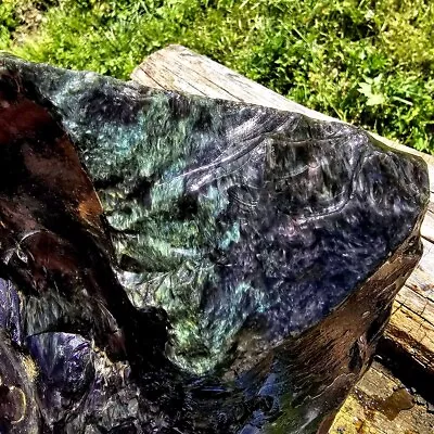 Highgrade Mexican Velvet Obsidian Rough Chunk! • $1888.99