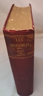 Les Miserables Victor Hugo Vol 1 Antique  Henery T. Coats & Co  HC  • $24.99