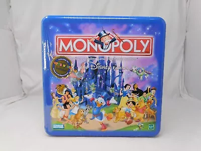 Monopoly The Disney Edition In Collector Tin Toys R Us Exclusive Hasbro 2001 New • $78.99