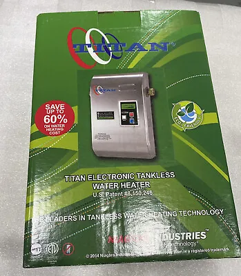 N160 Titan Scr3 Electronic Digital Tankless Water Heater 16kw 220/240 New • $389