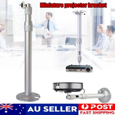 $17.09 • Buy Stand 20-40cm Projector Ceiling Wall Mount Aluminium Bracket 15KG Load Hanger