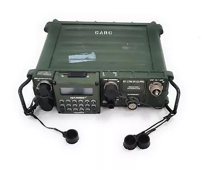 Harris Falcon 2 Radio Receiver/Transmitter W/ Display RT-1796 (P)(C)/U NO BOARDS • $499.99