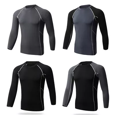 Mens Thermal Underwear Fleeced Tops Cold Weather Winter Ultra-Soft Long John • $19.99