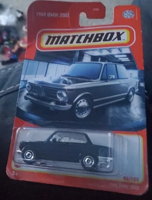 $4.99 • Buy Matchbox 2021 #84 1969 BMW 2002 Black MOC GVX94