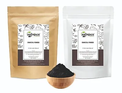 Activated Charcoal Powder Natural Coconut Shells 100% Pure Food Grade  25g-1900g • £49.99