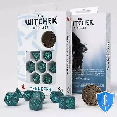 Q-Workshop The Witcher Yennefer - Sorceress Supreme Dice Set (8) D&D RPG • $15