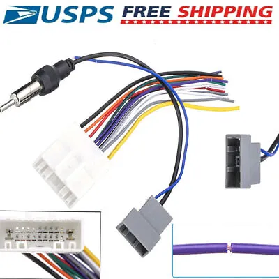 Car Stereo Wiring Harness Adapter Cable Radio Install Plug For Nissan 70-7552 US • $8.35
