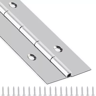 Piano Hinge 30 Inch X 3 Inch Heavy Duty Stainless Steel Piano Hinge Continuous H • $44.95
