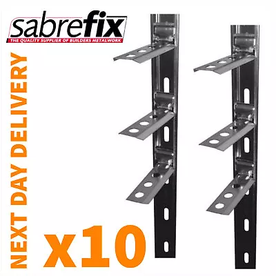 £99.99 • Buy 10 X Wall Starter Kits - Stainless Steel - Ties & Fixings UK MADE / NEXT DAY FOC
